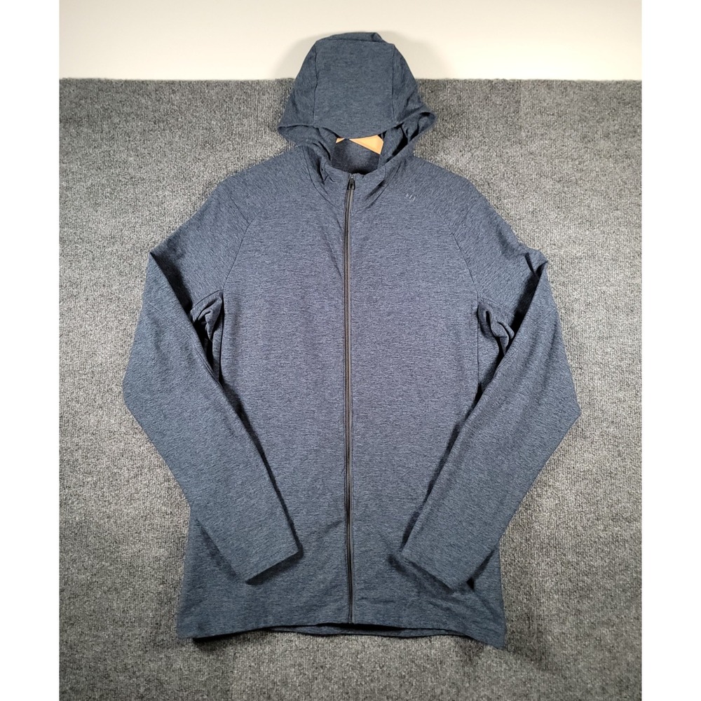 Lululemon Surge Warm Full Zip Hoodie Mens XL Navy Rulu Running Jacket LM4A77S